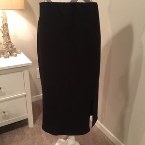 Daniel Rainn pencil skirt with side split